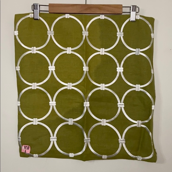 Z Gallerie Accents Linen Green Pillow Case 8 Inch Poshmark